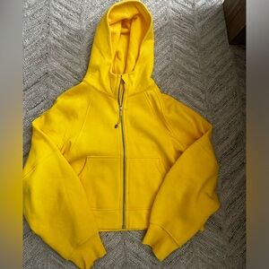 Lululemon Full Zip Cropped Scuba